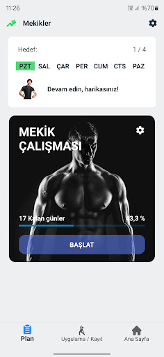 Zeopoxa Mekik, Karın Egzersizi ekran görüntüsü