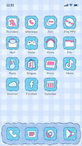 Wow Rabbit Theme  - Icon Pack ekran görüntüsü