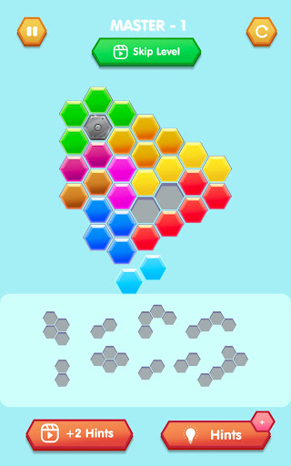 Hexa Tile Block Master ekran görüntüsü