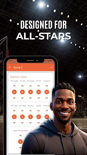Basketball Companion Stats ekran görüntüsü