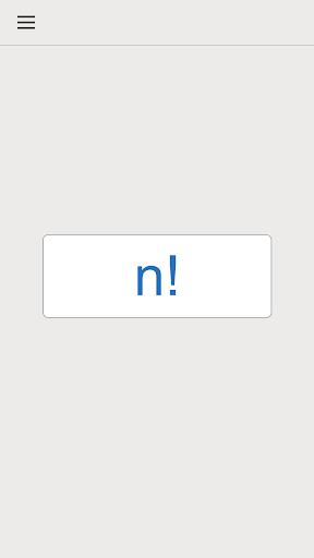 Factorial Calculator ekran görüntüsü
