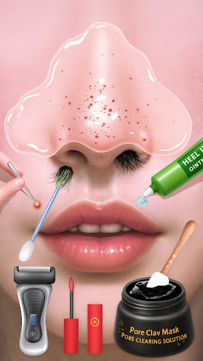 ASMR Skincare Satisfying Games ekran görüntüsü