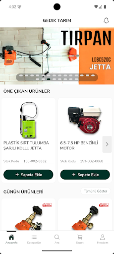 GEDİK TARIM ekran görüntüsü
