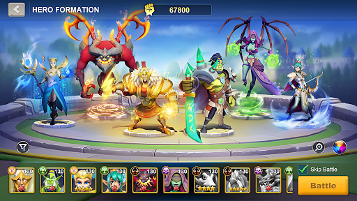 Idle War: Legendary Heroes ekran görüntüsü