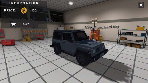 Simple Car Simulator: Crash 3D ekran görüntüsü