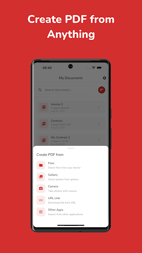 Convert to PDF: Photo Scanner ekran görüntüsü