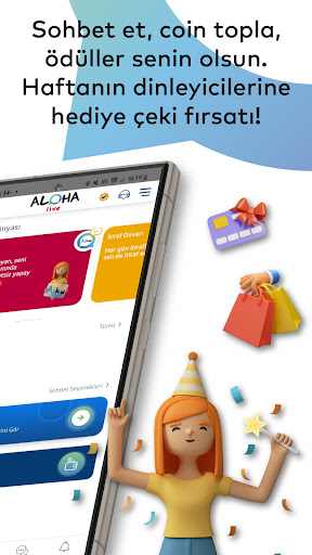 Anonim Sohbet - Aloha Live ekran görüntüsü