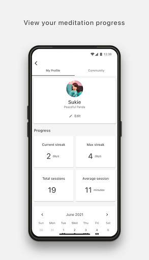 Meditation Timer: Mindful ekran görüntüsü