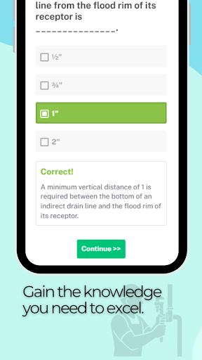 Master Plumber Practice Test ekran görüntüsü