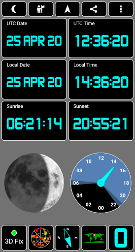 GPS Test ekran görüntüsü