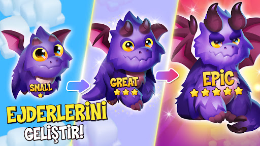 Merge World Above: Dragon Game ekran görüntüsü