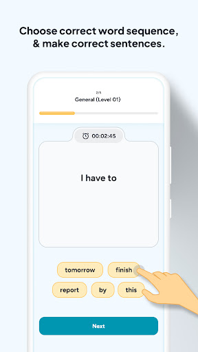English Sentence Make & Learn ekran görüntüsü