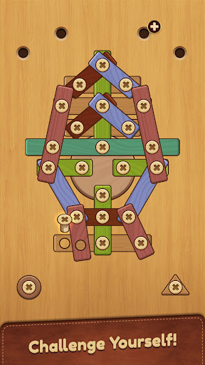 Nuts & Bolts Wood Puzzle ekran görüntüsü