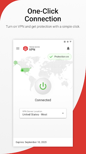 Trend Micro VPN-Safe VPN Proxy ekran görüntüsü
