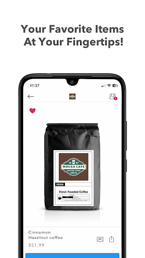 Mocka Cafe ekran görüntüsü