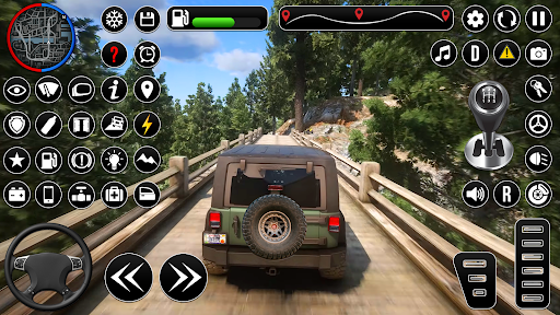 offroad 4x4 suv jeep sürüşü ekran görüntüsü
