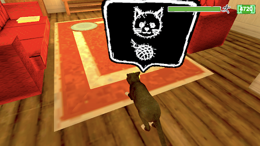 Cat Fred Evil Pet. Horror game ekran görüntüsü
