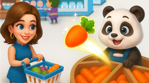 Panda's Supermarket Adventure ekran görüntüsü