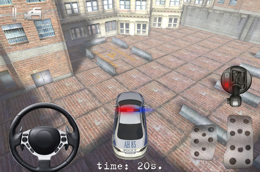 Police Car Parking Driver 3D ekran görüntüsü