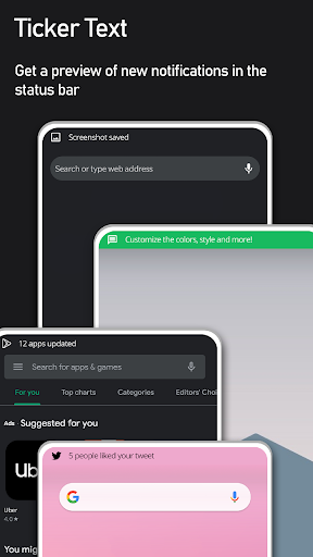 Super Status Bar - Customize ekran görüntüsü