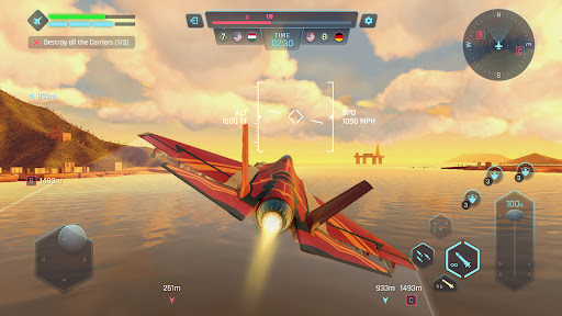 Sky Warriors: Uçak Savaş Oyunu ekran görüntüsü