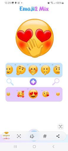 Emoji merge emoji mix ekran görüntüsü