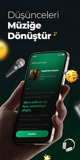SongInsta: AI Müzik üreteci ekran görüntüsü
