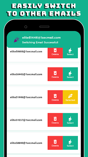 Temp Mail Multiple temp emails ekran görüntüsü