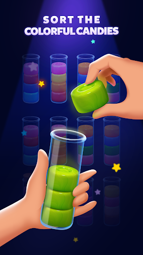 Candy Sort - Color Puzzle Game ekran görüntüsü