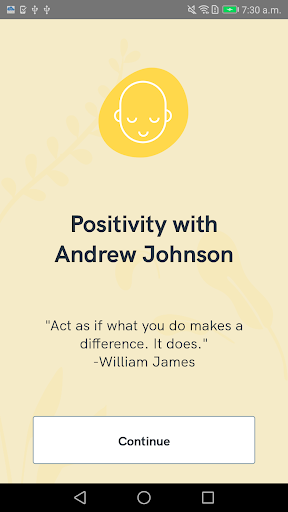 Positivity with Andrew Johnson ekran görüntüsü