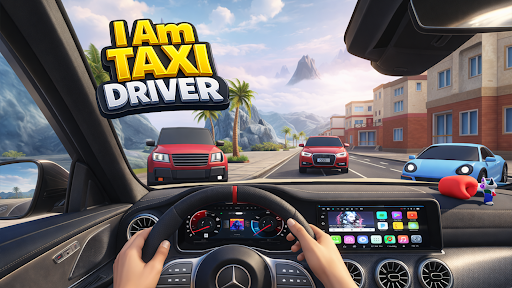 Urban Taxi Driving 3D ekran görüntüsü