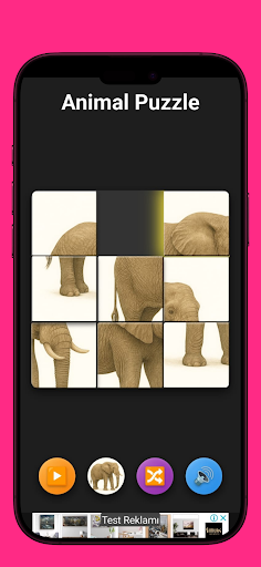 İnternetsiz Hayvan Puzzle ekran görüntüsü