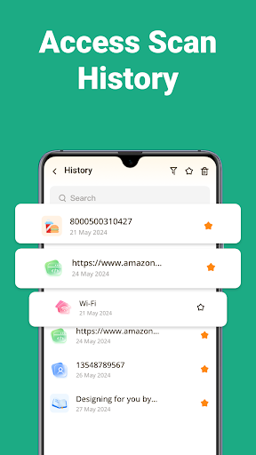 InfScan QR Code&BarCode Reader ekran görüntüsü
