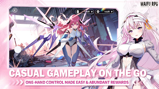 Goddess of Fate: Waifu RPG ekran görüntüsü