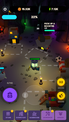 Dungeon Diggers: idle mine RPG ekran görüntüsü