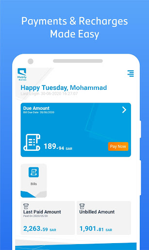 Mobily Business ekran görüntüsü