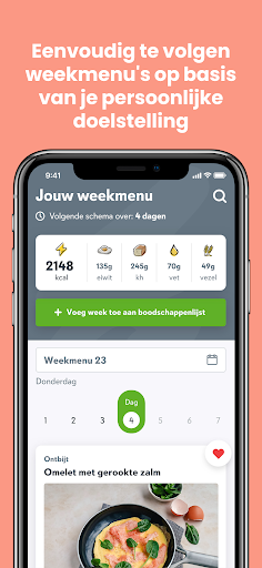 Sylvia Geersen - Weekmenu's ekran görüntüsü