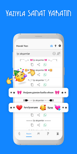 Şık Metin ve Klavye ekran görüntüsü