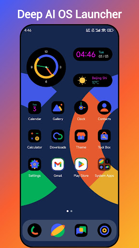 Deep Ai OS launcher: DeepAiOS ekran görüntüsü