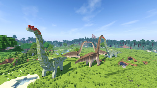 Dinosaur mods for Minecraft PE ekran görüntüsü