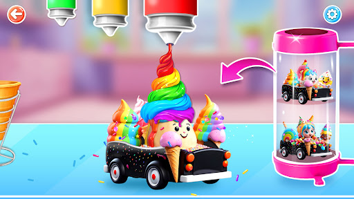 Sweet Ice Cream Maker Games ekran görüntüsü