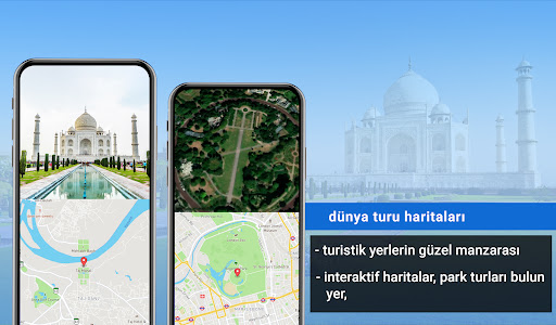 offline harita sürme güzergah ekran görüntüsü