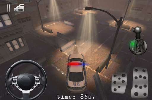 Police Car Parking Driver 3D ekran görüntüsü