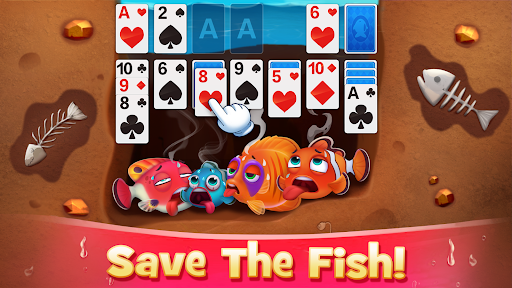 Solitaire Ocean Fish ekran görüntüsü