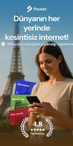 Pocket eSIM Yurt Dışı İnternet ekran görüntüsü