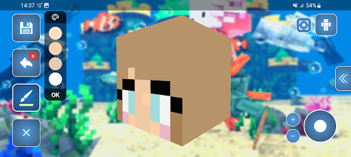 Skin Editor 3D for Minecraft ekran görüntüsü