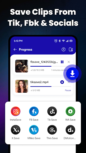 All Video Format Downloader HD ekran görüntüsü