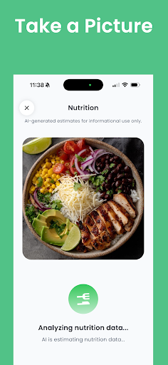 AI Calorie Counter & Tracker ekran görüntüsü