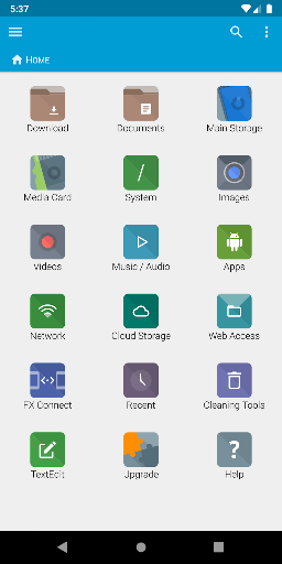 FX File Explorer ekran görüntüsü
