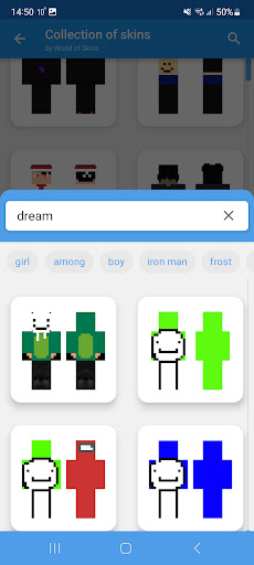 Skin Editor 3D for Minecraft ekran görüntüsü